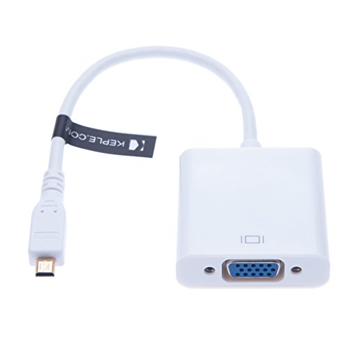 Micro HDMI macho a VGA convertidor conversor Compatible con ordenador PC y...