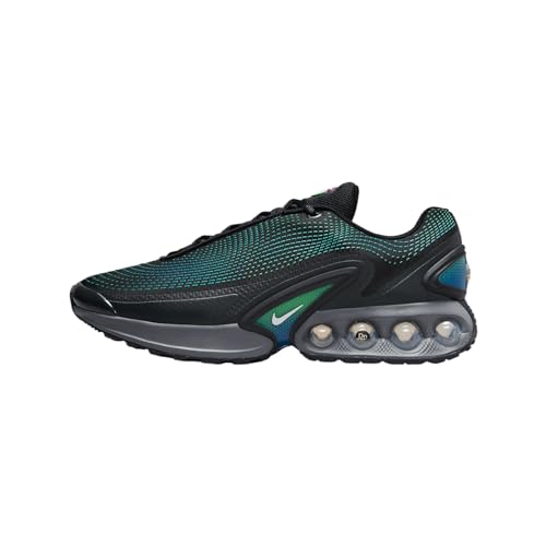 Nike Air Max Dn Shoes (DV3337-010, Black/Hyper Cobalt/Rage Green/White) Size 10