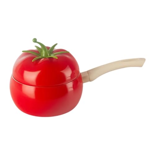 ラーメンクッカー 調理用小鍋 トマトの形 蓋付きヌードルポット 急速加熱鍋 ラーメン インスタントカレー キムチスープ キッチンツール 直火対応 耐熱性 アウトドア ハイキング ピクニック キャンプ用食器 弁当鍋 弁当箱 小型 かわいい 面白い 一人暮らし