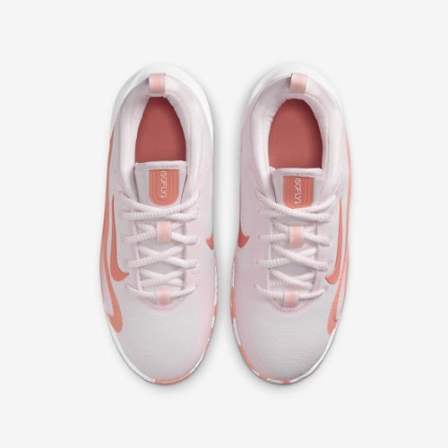 Nike IsoFly Big Kids' Basketball Shoes (FN4384-601, Pearl Pink/Apricot Agate)4