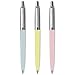 Parker Jotter Originals Collection de stylos bille | bleu, jaune et rose pastel | pointe moyenne | encre bleue | lot de 3
