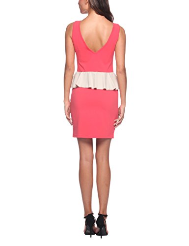 Solo Capri - Abito a Tubino con Volant, Donna