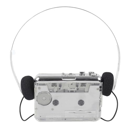 Lecteur de cassettes portable TON010B et enregistreur transparent vers MP3 USB