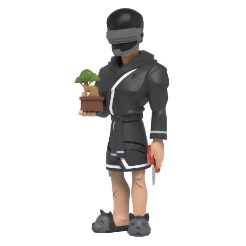 Mighty Jaxx Off_Werk G.I. Joe Snake Eyes Sammelfigur, kunstvolles Sammelspielzeug aus der Off Werk-Kollektion, Sammlerstück