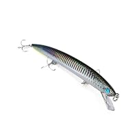 Leurre Mommotti 160 S – Jerk Long Sinking – Couleur White Mackerel – Pour Prédateurs Marins