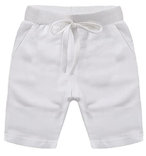 Girls Boys 2 Pack Running Cotton Shorts Kids Athletic Beach Short Pants3
