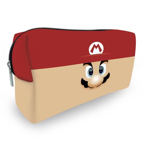 Kit Mochila Escolar + Lancheira+ Estojo Mário