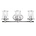 Designers Fountain 6693-CH Essence Bathroom Vanity Light Fixture, 3, Chrome