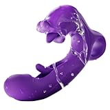 Powerful 10 Modes Adult Tool for Women Today Adult Silent Realistic Silicone Wand Thrusting Stimulation with Strong Suction Cup for Hands-Free Play Electric Tools for Women W-2