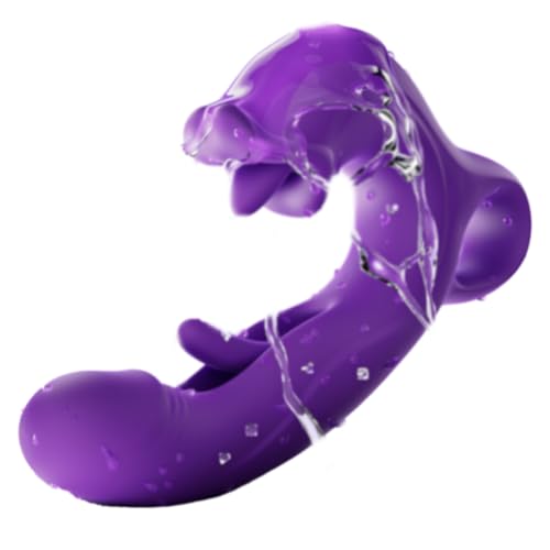 Powerful 10 Modes Adult Tool for Women Today Adult Silent Realistic Silicone Wand Thrusting Stimulation with Strong Suction Cup for Hands-Free Play Electric Tools for Women W-2