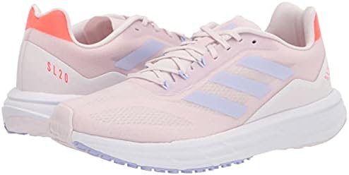adidas Women's Sl20.2 Running Shoe, Orchid Tint/Violet Tone/Solar Red, 10 | Image 6