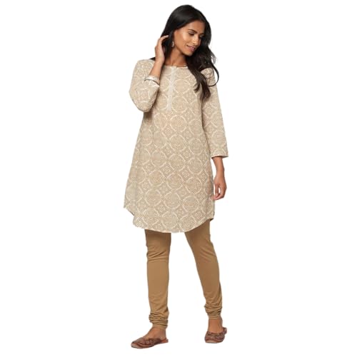 Image of Fabindia Womens Cotton Regular fit Churidar Pants