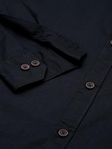 Image of Majestic Man Men Classic Slim Fit Pure Cotton Casual Shirt