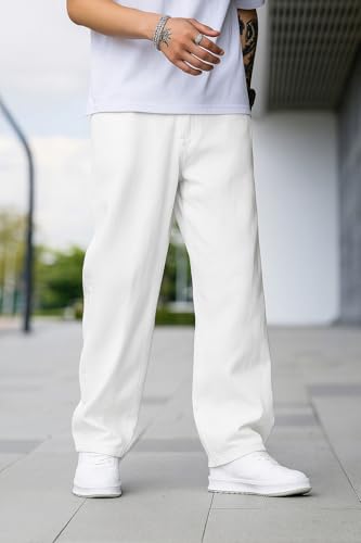 Image of RAGZO Baggy Loose Fit Jeans Pant for Men || Jeans for Men