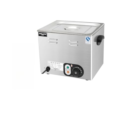 Foke業務用卵調理器、温泉卵調理器、大容量、温度調節機能付き、ふわふわまたは固ゆで卵まで素早く調理、ステンレス製卵調理器 (銀ねずみ色)