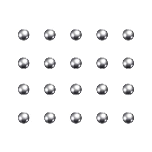 uxcell 50pcs 5.5mm 304 Stainless Steel Bearing Balls G100 Precision
