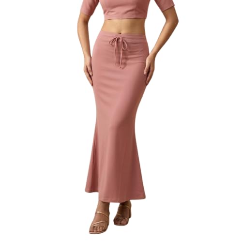 Image of Women's Saree Shapewear - Slim Fit Stretchable Petticoat for Sarees | Comfortable Waistband | Body Shaping Underskirt