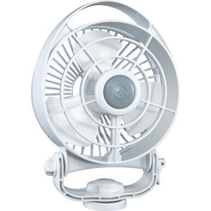 Leadoff CAFRAMO Bora 12V 3-Speed 6'' Marine Fan White