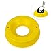 Zone Tech Trailer Jack Wheel Dock - Premium Quality Highly Visible Travel Doughnut Chock for Trailer Tongue Jack Wheel