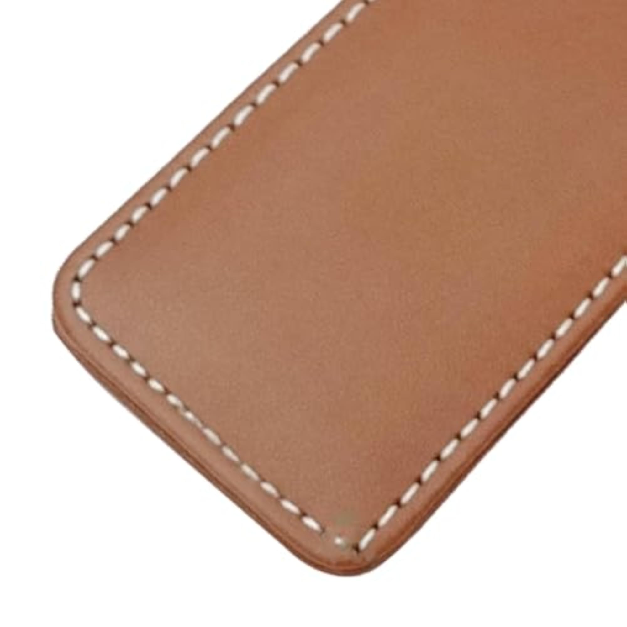 Magnetic Money Clip Dollar Cash Clamp Card Holder Wallet, Brown