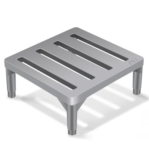Image of DVI Heavy Duty Grey Plant Stand | Pack of 1 | Strong, Durable, Rust-Proof | Supports Up to 200 Kg | Indoor & Outdoor Use | Pot Stand for Big Size Plants | All Weather Resistant Pot Stand