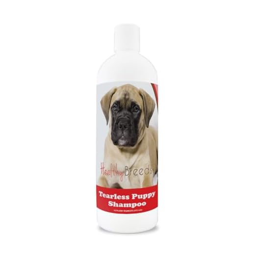 Healthy Breeds Bullmastiff Tearless Puppy Dog Shampoo 16 oz