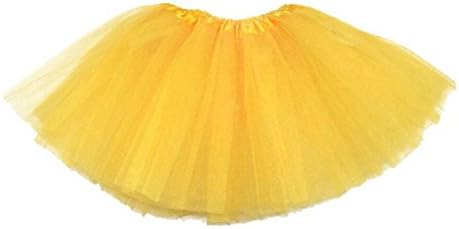 Zac's Alter Ego Yellow Lady Girls Women Tutu Skirt Fancy Dress Party Hen Party Fairy Princess Halloween