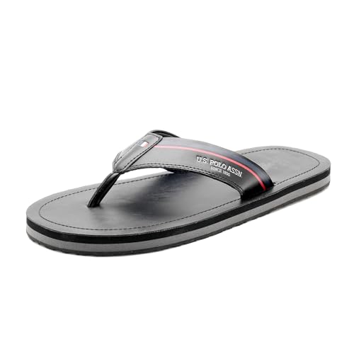 Image of U.S. Polo Assn.| NESTA LT. GREY| Stylish slider Flipflops for Man