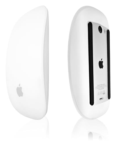 Coque silicone Magic Mouse 1 & 2 blanche élégance et haute protection