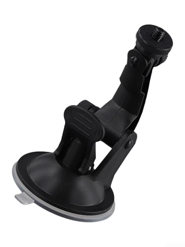 Auto-DVR-Halterung mit Saugnapf für Hero 3+/3/2/Action Cam, verstellbare um 360 Grad drehbare Halterung, ABS-Material, schwarz