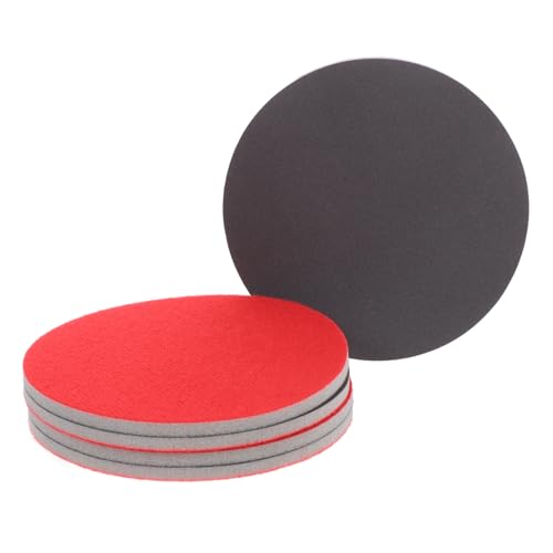 CIYODO 5pcs Sponge Sandpaper for Auto Body & Wood Finishing 125MM P2000 Grit Wet/Dry Sanding Pads Ideal for Polishing & Surface Preparation