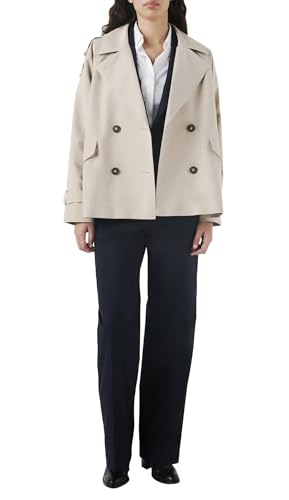 Caroll Abrigo, Mujer, Beige, 40