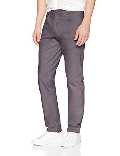 Amazon Essentials Men's Skinny Fit 5-Pocket Comfort Stretch Chino Pants, Grey, 38W x 34L - image 5