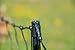 horizont easyLine mobiler Hundezaun Camping, 25m lang, 105cm hoch, Begrenzungszaun mit 7 PVC-Pfählen & Doppelspitzen, grün, Zaun für Hunde, für Garten, Hof & Camping