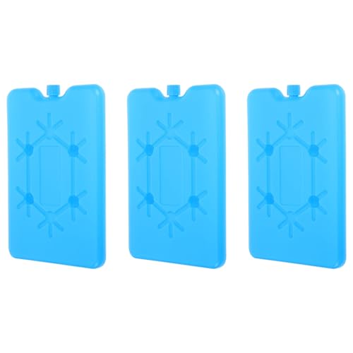 iplusmile 3 Paquetes De Hielo Reutilizables De 200 Ml Para Congelador, Moldes Para Cubitos De Hielo, Bandejas, Enfriadores Portátiles, Cajas De Para Mantener La Temperatura