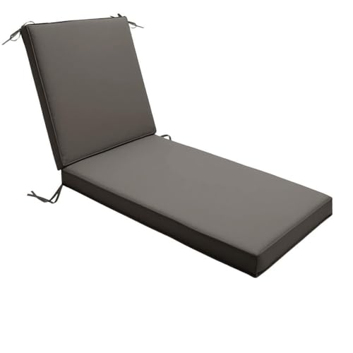 Wasserdichte Sonnenliegen-Kissen, dicke, weiche Ersatzmatratzen für...