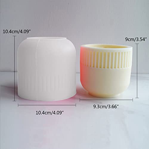 Moule en silicone boîte béton sans casse pour rangement de bijoux en plâtre - 4