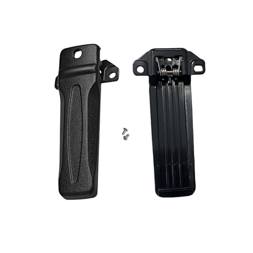 TELWISH 3Pack KBH-10 Belt Clip Compatible for Kenwood TK-2200 TK-3200 NX240 NX340 TK-260G TK-2302 TK-3302 TK-270G TK-272G TK-280 TK-380 TK-290 TK-390 TK-3300 Two Way Radio Walkie Talkie