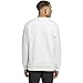 adidas mens ALL SZN Fleece Graphic Sweatshirt White X-Large