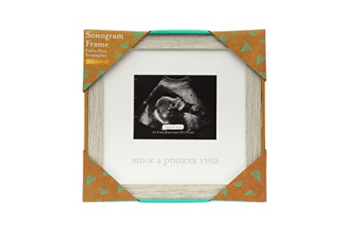 Kate & Milo Rustic Sonogram Baby Keepsake Photo Frame, Spanish Baby Ultrasound Frame - Image 3