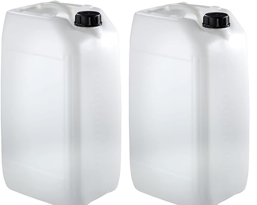 25L Liter Wasser Container, jerrican, Trommel, Jerry Kann X 2