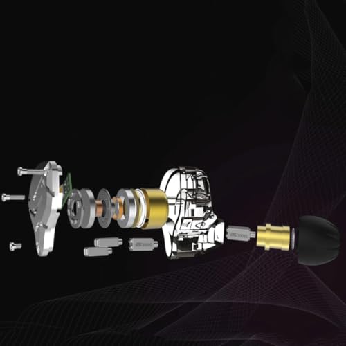 Image of KZ ZS10 Pro in-Ear Monitor Earphone Hybrid Driver Setup IEM (4 Balanced Armature+1 Dynamic Driver) 2Pin 0.75mm Connector, Detachable Cable, 3.5mm Gold Plated Plug for Singers, Musician (No Mic)