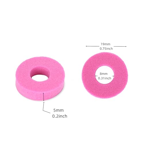 Image of 48 Pcs Aim Assist Target Motion Control Sponge Rings,Game Handle Buffer Precision Rings,Compatible with PS4 /PS5,Xbox Series X /S,Switch Pro Controller,8 Different Strengths