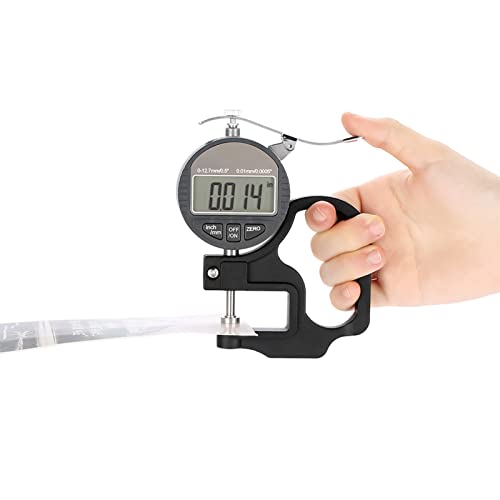 Calibrador digital de espesores con pantalla LCD, rango de medición 0-12,7 mm, precisión 0,01 mm miniatura 5