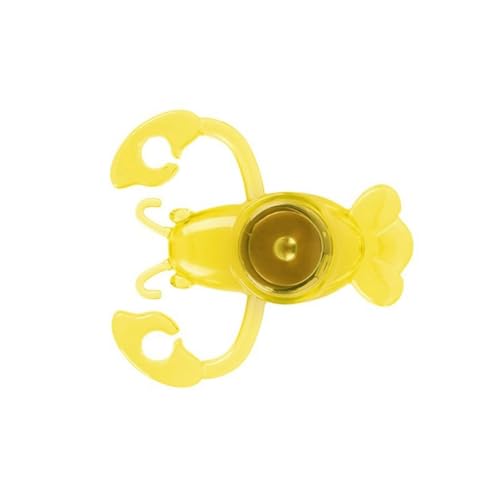 Luz LED para bicicleta con forma de langosta única, estilos llamativos para ciclistas y entusiastas del aire libre, bicicleta recargable