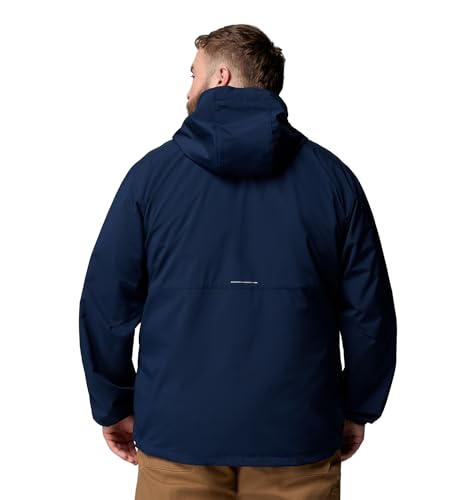 Columbia Herren Tall Heights III Softshell mit Kapuze, winddichte & wasserabweisende Softshelljacke zum Wandern – Ansicht 6