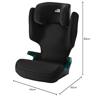 BRITAX RÖMER Kindersitz ADVENTURE PLUS 2, für Kinder von 100-150 cm (i-Size), ohne ISOFIX, 3,5-12 Jahre, Space Black – Ansicht 8
