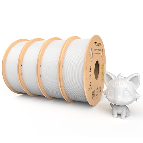 Creality PLA Filament, Hyper PLA 1.75 4kg Filament,High Speed 30-600mm/s, Dimensional Accuracy +/- 0.02mm, for with Most
