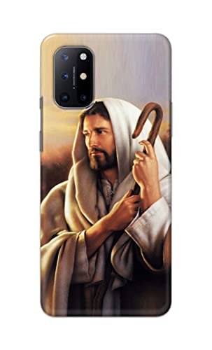 Image of PRINTFIDAA Catholic Image of Jesus Christ from Slovakia Hard Back Cover for OnePlus 8T Back Cover -(P6) KAT1003