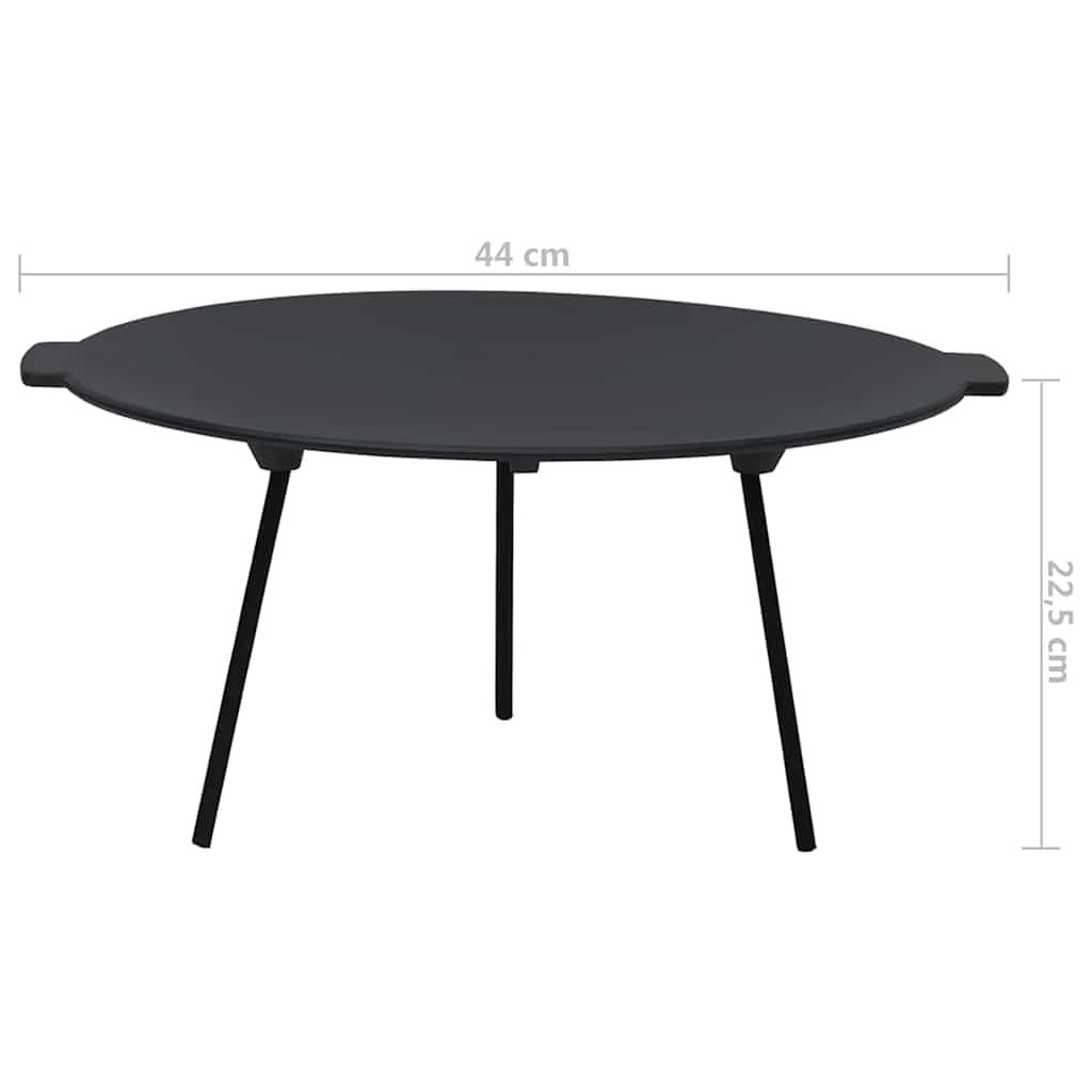 Żeliwna Płyta Grillowa 44 cm na Ognisko